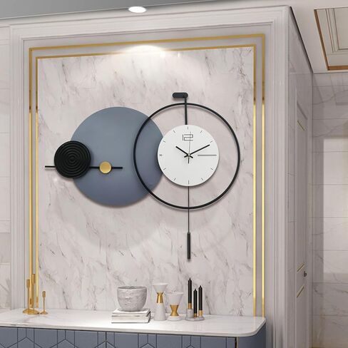 Wall Clocks for Living Room Decor,Large Decorative Wall Clock, with Silent Movement Wall Clocks for Home Wall Art Decor Clock in Saudi Arabia