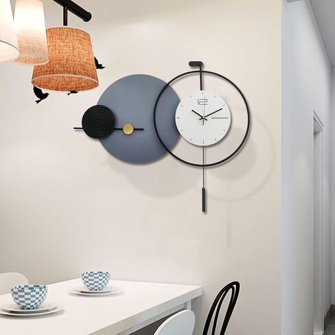 Wall Clocks for Living Room Decor,Large Decorative Wall Clock, with Silent Movement Wall Clocks for Home Wall Art Decor Clock in Saudi Arabia