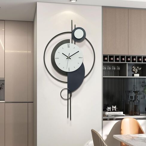 Wall Clocks for Living Room Decor,Large Decorative Wall Clock, with Silent Movement Wall Clocks for Home Wall Art Decor Clock in Saudi Arabia