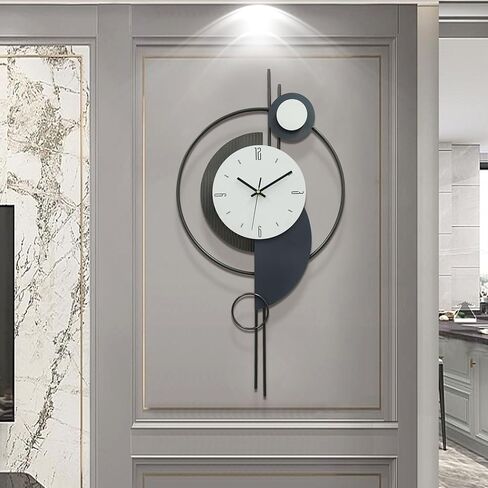 Wall Clocks for Living Room Decor,Large Decorative Wall Clock, with Silent Movement Wall Clocks for Home Wall Art Decor Clock in Saudi Arabia