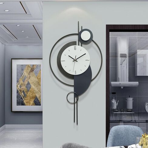 Wall Clocks for Living Room Decor,Large Decorative Wall Clock, with Silent Movement Wall Clocks for Home Wall Art Decor Clock in Saudi Arabia