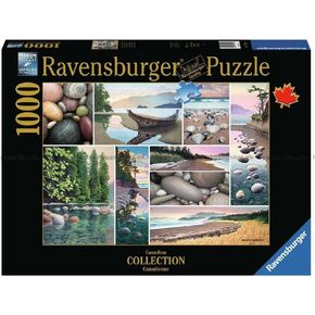 Ravensburger Canadian Collection: West Coast Tranquility 1000 Piece Jigsaw Puzzle for Adults - 17469 - Every Piece is Unique, Softclick Technology Means Pieces Fit Together Perfectly, 27 x 20