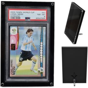 Genius Plays Graded Card Display Stand/Frame - PSA & CGC Compatible | Versatile Display Options | Easy Assembly | Perfect for Collectors and Enthusiasts