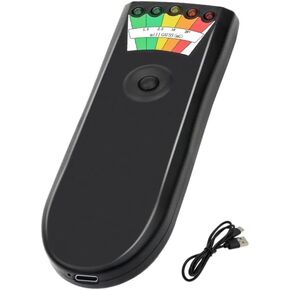 Rechargeable EMF Meter with 5 Level LED EMF Meter Portable Handheld Magnetic Field Detector for Ghost Hunting and Inspections in Home, Electromagnetic Paranormal Equipment Tester Up to 20 + MG