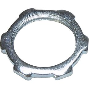 Sigma Engineered Solutions ProConnex 45102 Rigid Conduit Locknut, 3/4 inch, Gray, 20 Pack