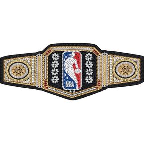 DIZAKIM (Single-Sided) DIY Crystal Diamond Ornament Handmade Champion Belt (3)