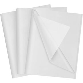 Feibmir 60 Sheets 6 Colors Metallic Tissue Paper,Gift Wrapping for Birthday Parties Christmas Weddings DIY Crafts,20 x 14 Inch(Rose Gold, Gold, Silver,Pink Gold,Black,White)