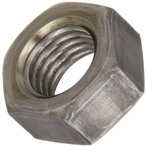 Small Parts Steel Hex Nut, Plain Finish, Class 8, DIN 934, Metric, M8-1.25 Thread Size, 13 mm Width Across Flats, 6.5 mm Thick (Pack of 100)