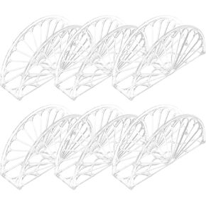 PRETYZOOM 6 Pcs Transparent Napkin Holder Cocktail Napkin Holder Napkins Dispenser Serviette Holder Home Decor