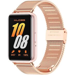 Metal Strap for Samsung Galaxy Fit 3 Stainless Steel Bracelet Replacement Wristband