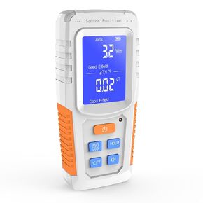 3 in 1 Rechargeable EMF Meter, Digital Electromagnetic Field Radiation Detector Portable Hand-held 2'' LCD EMF Detector for Home EMF Inspections, Office, Outdoor, Ghost Hunting