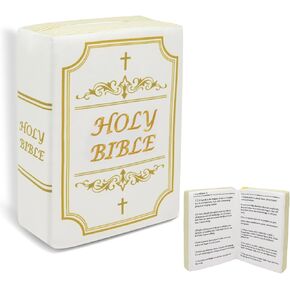 Bible Pillow Book Plush That Opens Christian Holy Bible Stuff Religious Party Favors Gifts for Kids for Christening Easter