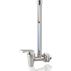 Sight Glass Spigot 7 Inch Stainless Steel Spigot with Clear View Water Level Compatible with Berkey and Waterdrop Gravity-Fed Water Filtration System by GWENBHMTOOL (7 inch)