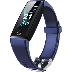 Fitness Tracker with 24 Hour Heart Rate Monitoring Sleep Monitoring Fitness Watch with Pedometer IP68 Waterproof Smart Bracelet with Step Tracker for Women Men