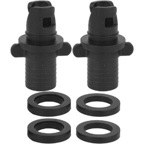 life Kayak Air Valve Connector,Plastic Inflation Valve Adapter Converter Surfboard Kayaks Inflatable Boat Accessory Replacement