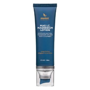 MAG I.C. Magnesium Lotion Infused with Organic Cucumber for Fast Relief, Soothes and Relaxes Muscles, Effective and Quick Absorption, Fragrance-Free, 90mL