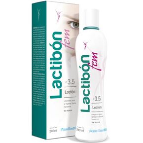 Lactibon Fem 3.5 Gentle Cleanser for Women's Daily Intimate Hygiene (240 ml).