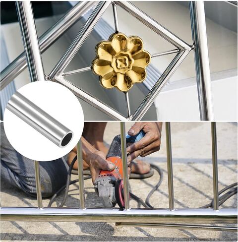 METALLIXITY 304 Stainless Steel Tube (8.5mm OD x 0.5mm Wall T x 300mm L), Straight Tubing - for Home Furnishing, Machinery in Saudi Arabia