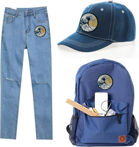 Wikineon Iron On Patch, Treat People with Kindness Applique Patch - Rose Embroidered Badge Iron On/Sew On DIY Clothing Accessories, Perfect for Backpack Jackets Clothes Hats Jeans T-Shirt in Kuwait