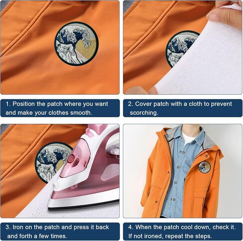 Wikineon Iron On Patch, Treat People with Kindness Applique Patch - Rose Embroidered Badge Iron On/Sew On DIY Clothing Accessories, Perfect for Backpack Jackets Clothes Hats Jeans T-Shirt in Kuwait