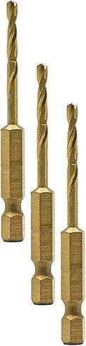 DEWALT DD5109 Impact Ready Titanium Nitride Coated Drill Bit, 9/64" (Pack of 3) in Saudi Arabia