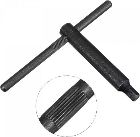 uxcell Lathe Chuck Wrench, 14mm Square Head Key Spanner Tool for CNC Router Engraving Milling Machine, 2 Pcs (L200x220mm) in Saudi Arabia