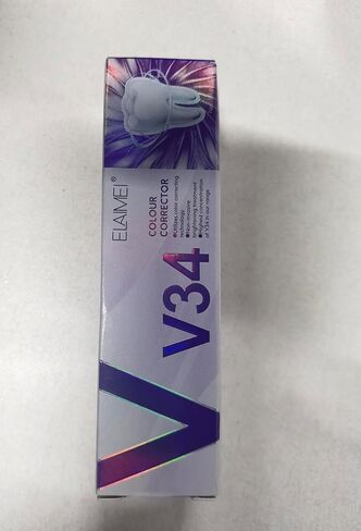 Purple Toothpaste for Teeth whitening Toothpaste（2pcs）,Color Corrector Purple Toothpaste,Teeth whitening Booster,Concealing Stains and Improves Brightness. in Kuwait