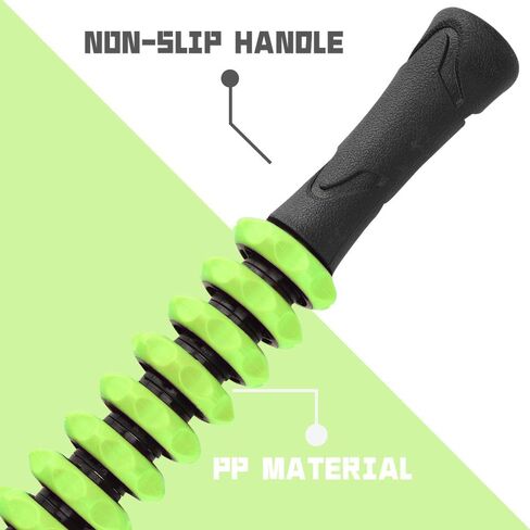 Professional Muscle Roller Stick For Release Sore Muscle, 2019 Leg Gym Hand Muscle Rollers(Black) in Saudi Arabia