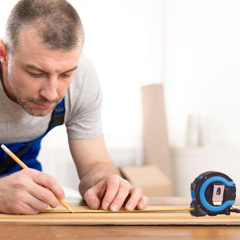 3 عبوات من أشرطة القياس، شريط قياس (10 بوصة، 16 بوصة و25 بوصة)، شريط قياس سهل القراءة قابل للسحب بكسور 1/8، شريط قياس in Kuwait