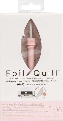 We R Memory Keepers Foil Quill Fine Tip Pen, Make Custom Designs for Planners, Journals, Cards, Scrapbook Pages, and More, Heat-resistant Grip, On-The-go USB Plug, Craft Projects in Saudi Arabia