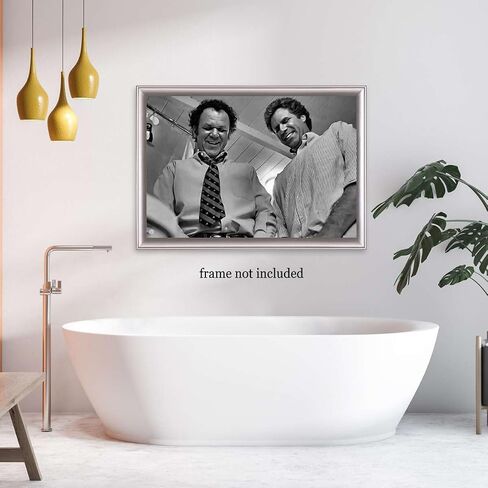 Funny Bathroom Wall Art for Room Aesthetics Step Brothers Movie Posters 90s Vintage Toilet Black and White Pictures Prints Rustic Wall Decor for Restroom ﻿12x16inch Unframed in Saudi Arabia