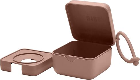 مراييل علبة لهاية مع حزام. حامل لهاية وحقيبة تعقيم. 100% خالية من مادة BPA من الدرجة الغذائية. صنع في الدنمارك. سيج in Kuwait