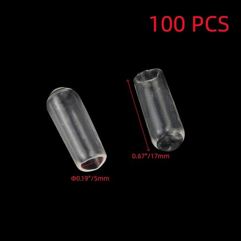 White Screw Thread Protectors 4mm Plastic End Caps Flexible Bolt Screw Thread Protector 100PCS in Kuwait