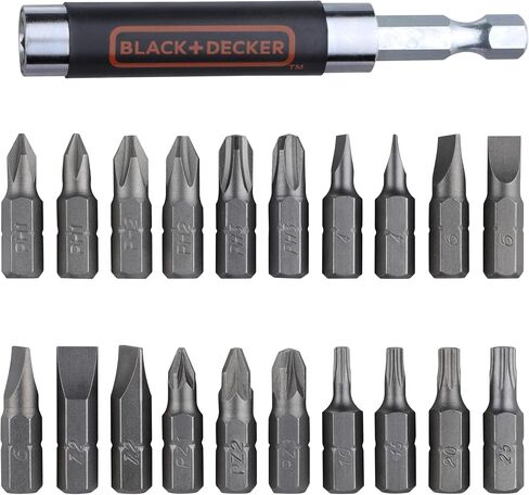 BLACK+DECKER B/DA7074 Screwdriver Set - 21 Piece in Saudi Arabia