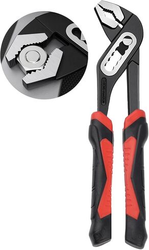 Water Pump Pliers,8" V-Jaw Slip Joint Pliers,Groove Joint Pliers for Home Repair in Kuwait