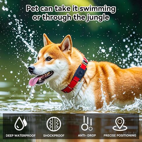 Waterproof Silicone AirTag Holders for Cat and Dog Collars - 2 Pack in Saudi Arabia