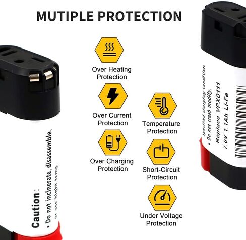 H-ANT 1Pack 6V 2000mAh Replacement Battery-Compatible for Senco VB0108 in Saudi Arabia