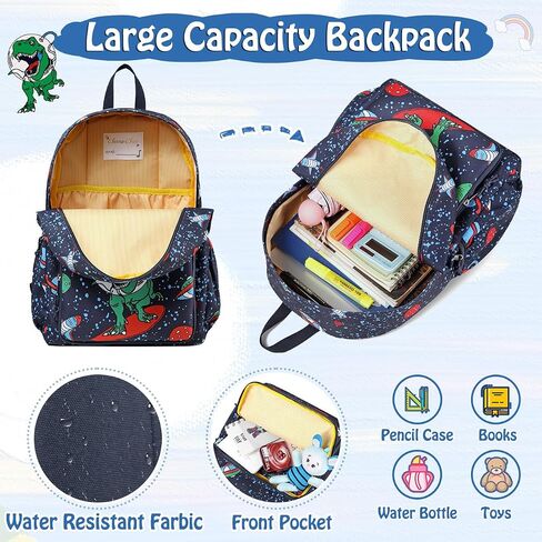 Kids Backpack,Chasechic Water-resistant Toddler Preschool Kindergarten Bookbag for Boys Girls with Chest Strap in Saudi Arabia