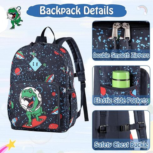 Kids Backpack,Chasechic Water-resistant Toddler Preschool Kindergarten Bookbag for Boys Girls with Chest Strap in Saudi Arabia