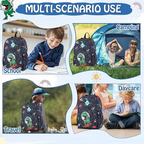 Kids Backpack,Chasechic Water-resistant Toddler Preschool Kindergarten Bookbag for Boys Girls with Chest Strap in Saudi Arabia