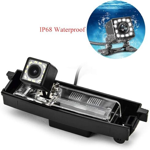 كاميرا الرؤية الخلفية للسيارة aSATAH 12 LED لسيارة Toyota RAV4 RAV-4 RAV 4 2006~2012 / Toyota Vanguard 2006~2012 وكاميرا مركبة مضادة للماء ومضادة للصدمات وكاميرا احتياطية عكسية (12 LED) in Kuwait
