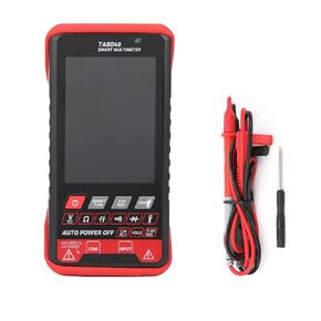 Multimeter TA804B Automatic+Manual High Definition Color Screen Portable Smart Multimeter with Flashlight Electrical Voltmeter Multi Circuit Current Tester