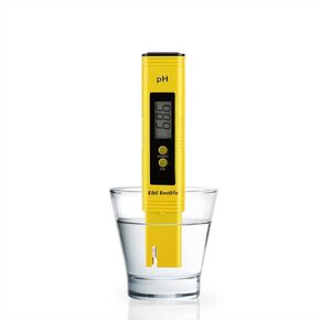 Digital pH Meter, 0.01 pH high Accuracy, Water Quality Detection Pen Type, Used in hydroponics, Drinking Water, Swimming Pools, Aquariums and Other scenarios