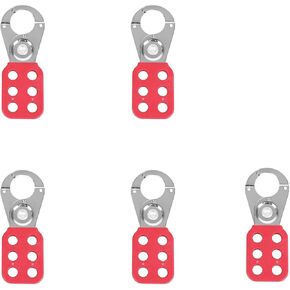 2 Pcs Red Lockout Hasp, Lock Out Tag Out Hasp with Extended Jaw - SH01