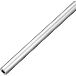 6063 Aluminum Round Tube 11mm OD 6mm Inner Dia 300mm Length Seamless Aluminum Straight Tubing for Fabrication Projects DIY Handmade Model Craft Frame Building Gardening Shop Fitting