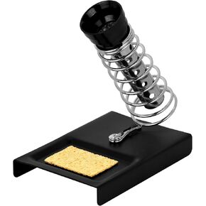 Conext Link 1pc Soldering Iron Stand Spring Holder Support Station Solder Gun Sponge Metal （87075）