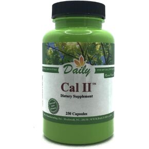 Daily Manufacturing Cal-II™ (Calcium Carbonate & Hydroxide, Certified Kosher) 250 Vegetarian Capsules