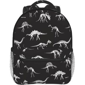 Kid's Mini Backpack 12 inch Black and White Racing and Checkered Pattern Backpack Schoolbag Preschool Kindergarten Children Bag Nursery Travel Bag for Toddler Boys Girls Age 3-7