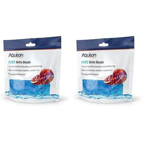 Aqueon Pure Betta Beads, Blue