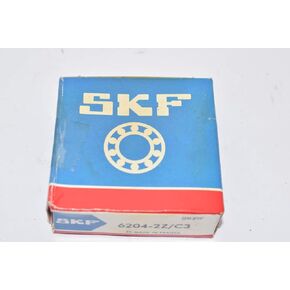 6204-ZZ C3 SKF Brand Metal Shield Ball Bearing 20x47x14 6204 2Z 6204Z